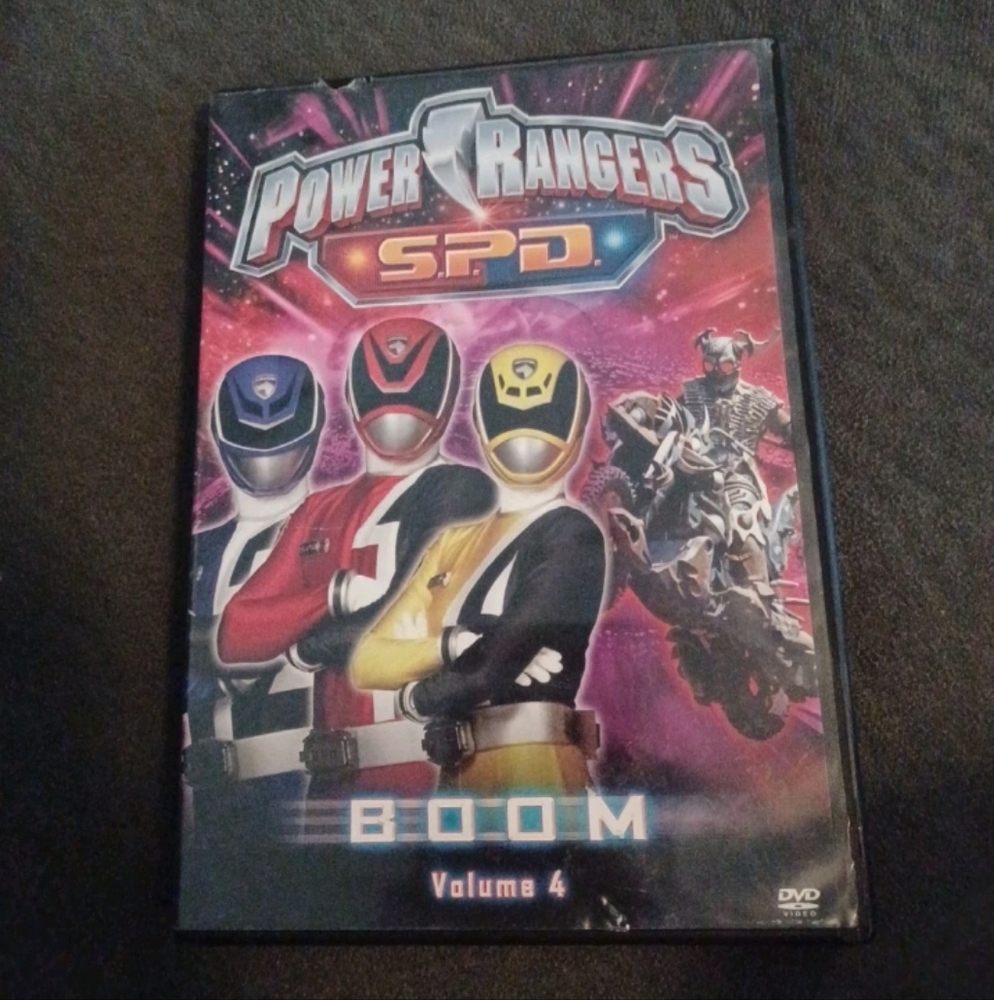 Power Ranger SPD DVD - Red, Blue, Yellow